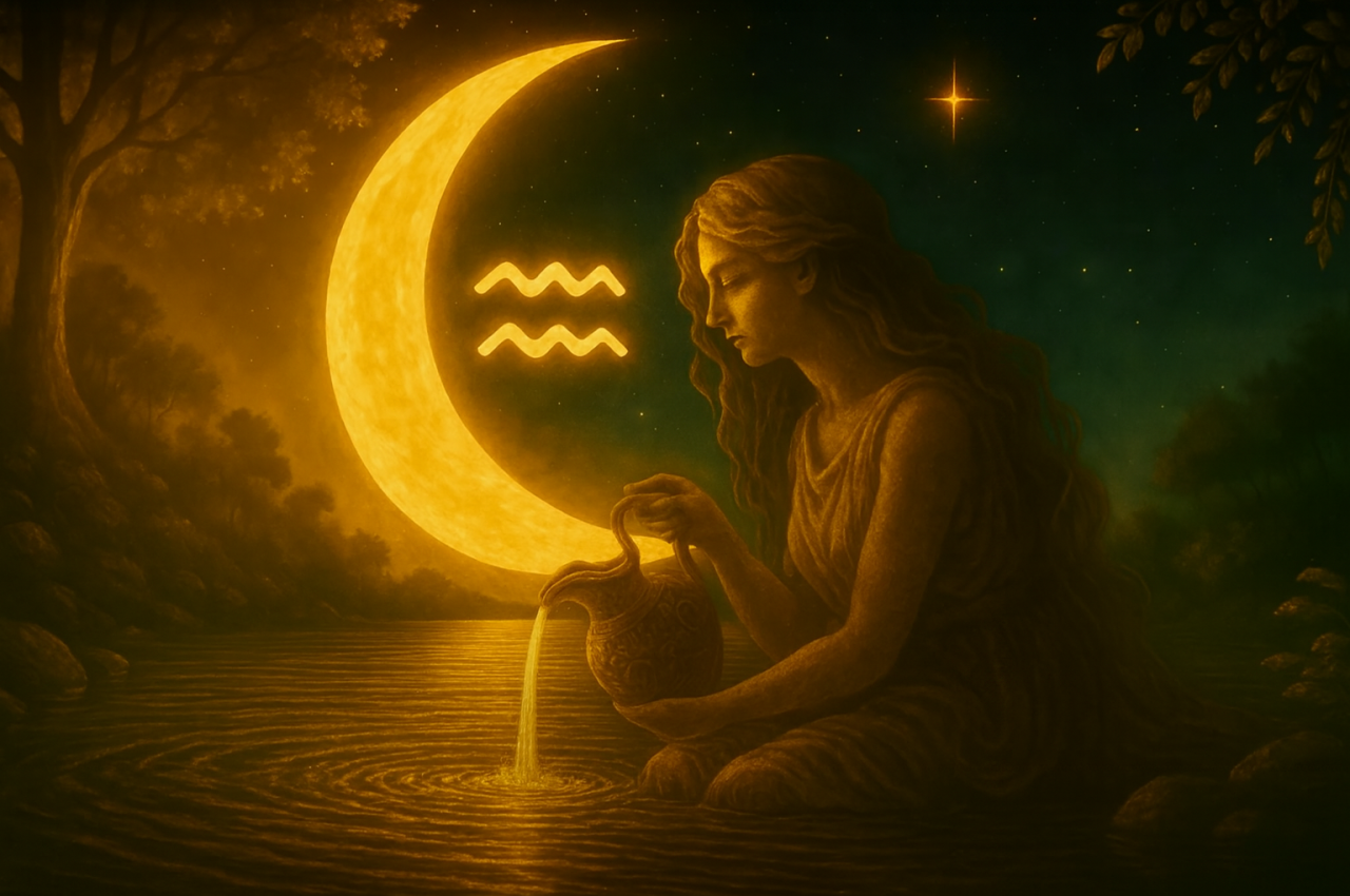 La Nouvelle Lune du 17 février 2026 en Verseau : l'électrochoc avant la grande vague